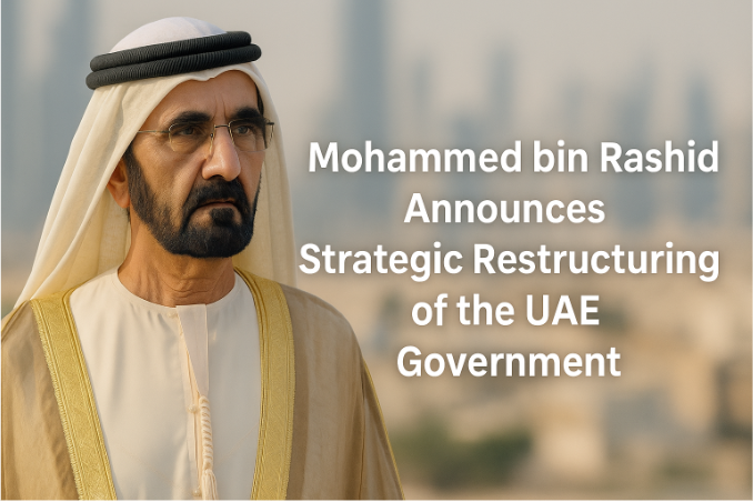 Mohammed bin Rashid Announces Strategic Restructuring of the UAE Government